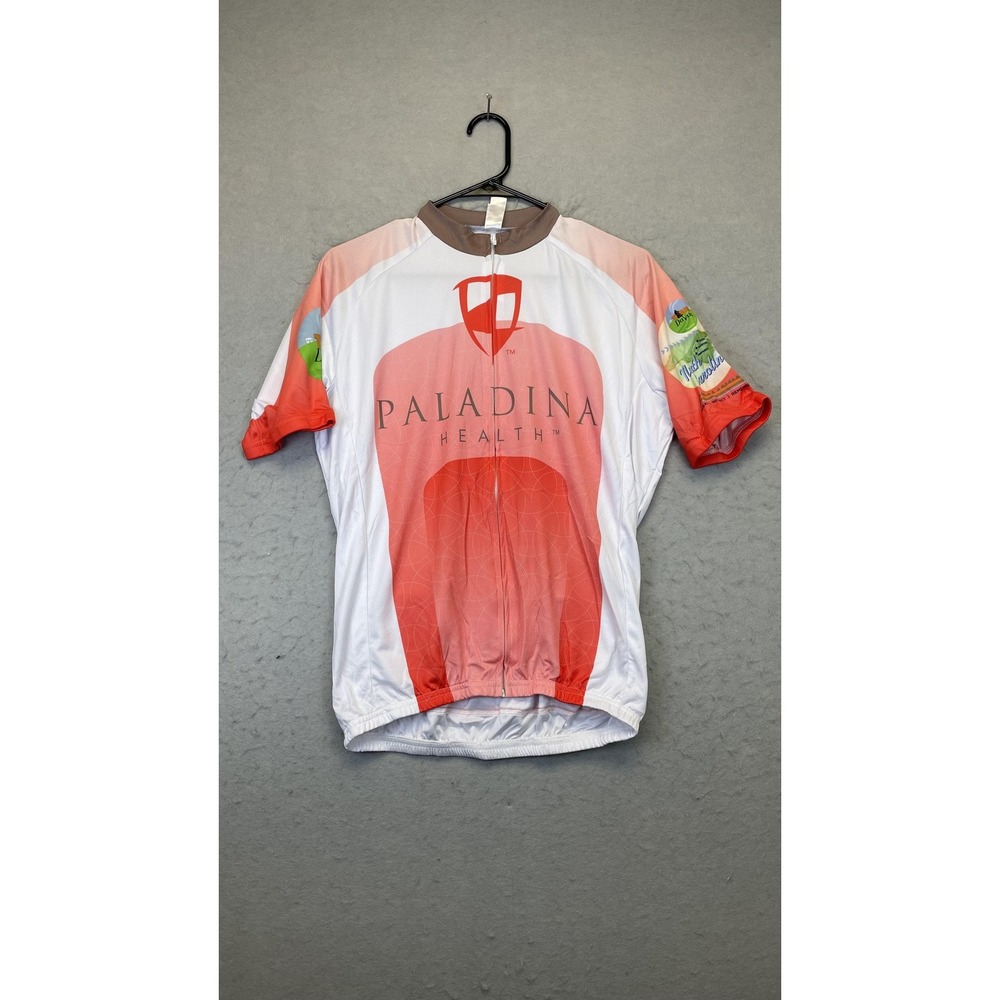 Paladina Health Cycling Jersey‎ Mens Large Full Zip Tour DaVita Made USA 2015